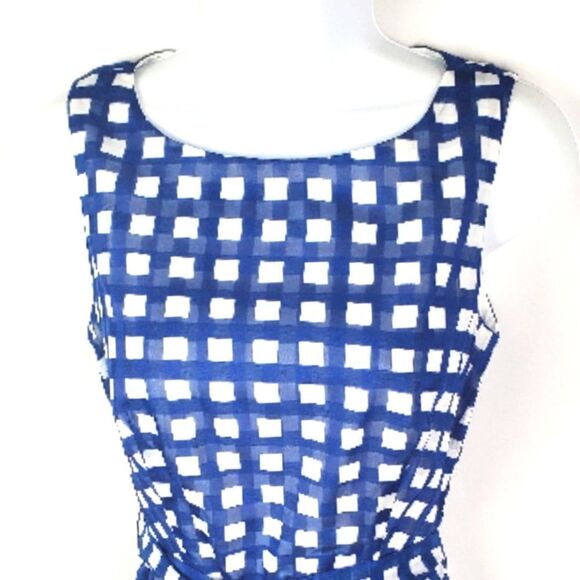 ANNE KLEIN Checkered Dress - Picture 1 of 9